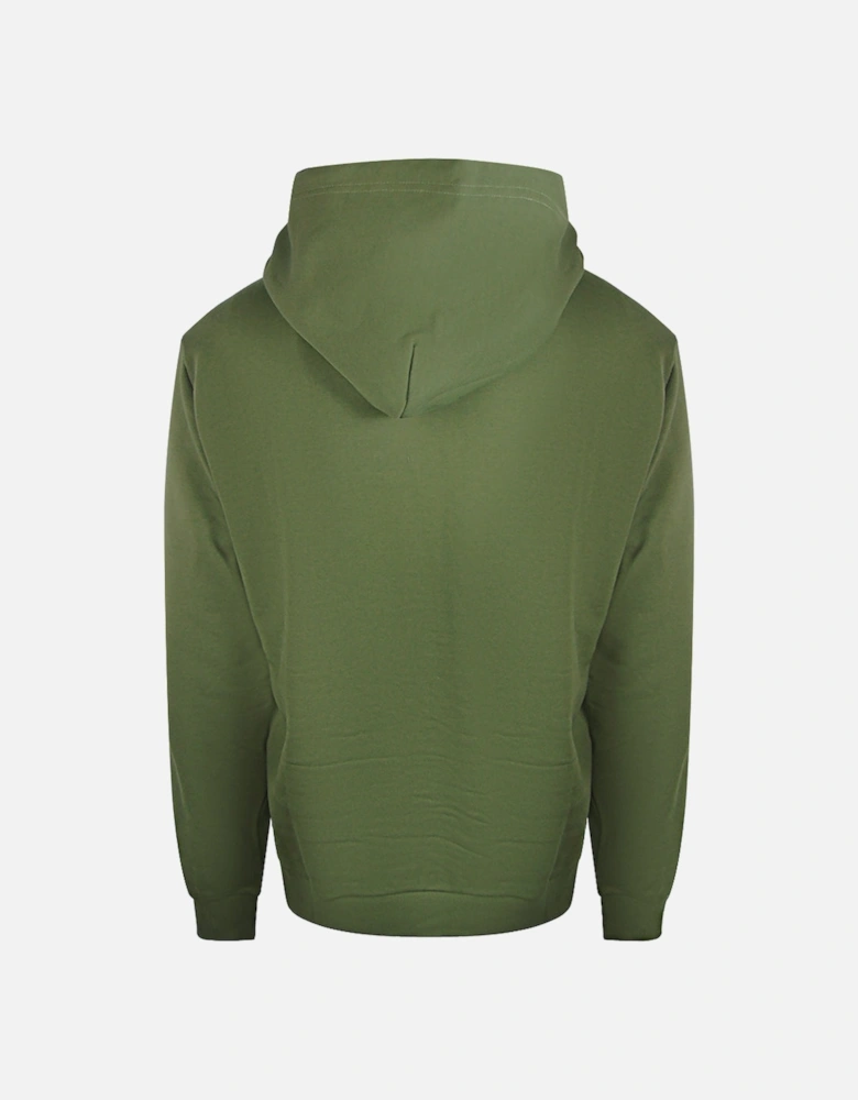 New D Logo Green Hoodie