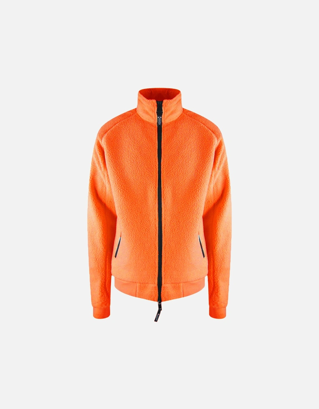Active One Colour Sherpa Rust Orange Sherpa Jacket, 2 of 1
