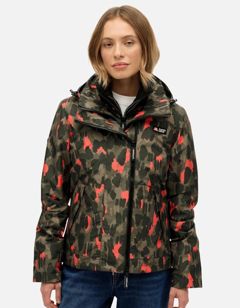 Womens Hooded Mountain Windbreaker