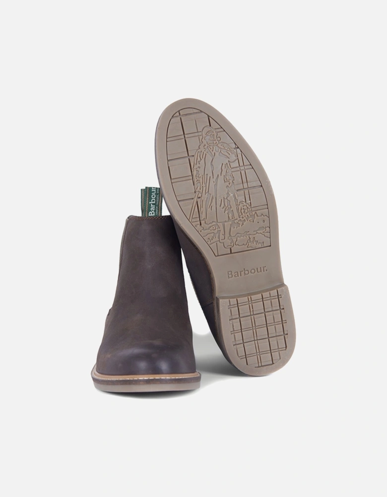 Farsley Chelsea Boots Chocolate Brown