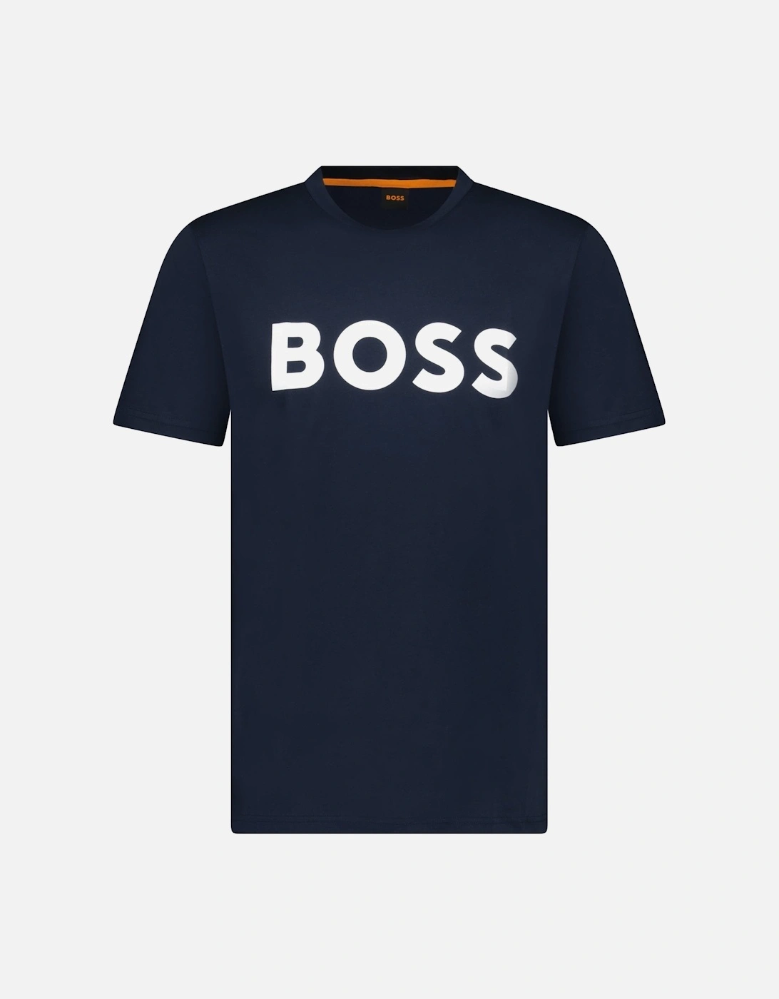 Hugo Boss Thinking 1 Logo T-Shirt in Dark Navy