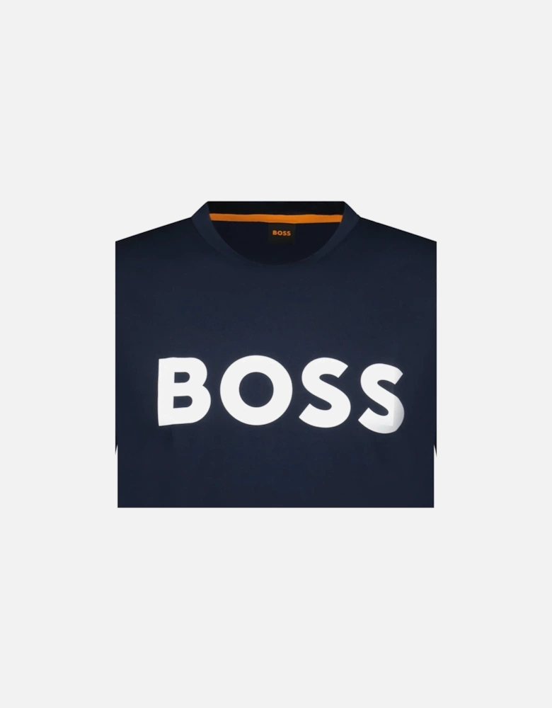 Hugo Boss Thinking 1 Logo T-Shirt in Dark Navy