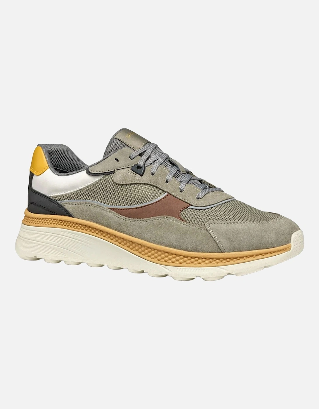 Geox Men's Tan U Spherica Actif X1 Suede Trainers - : 9 Size 9 Uk