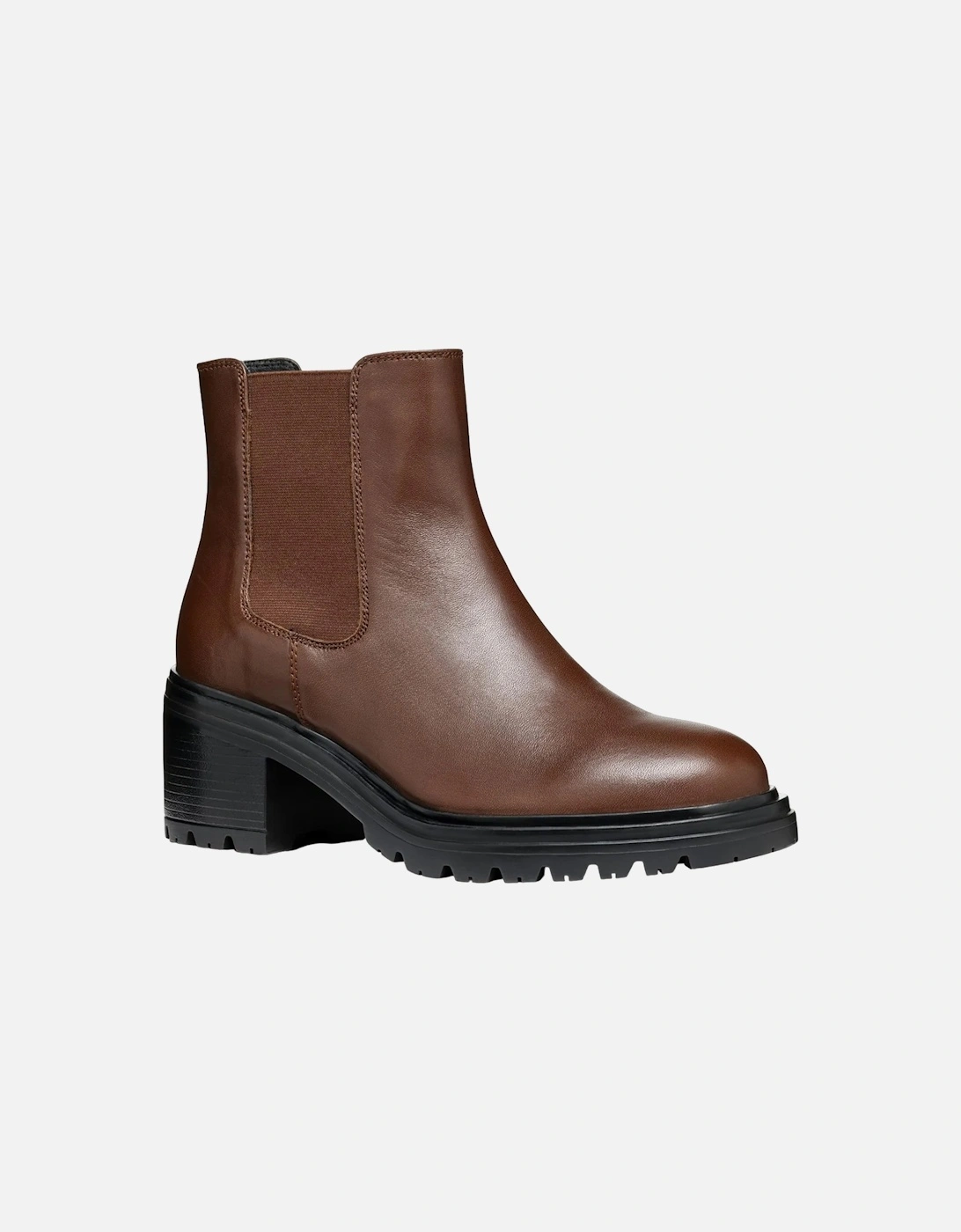 Womens/Ladies Damiana Leather Ankle Boots, 6 of 5