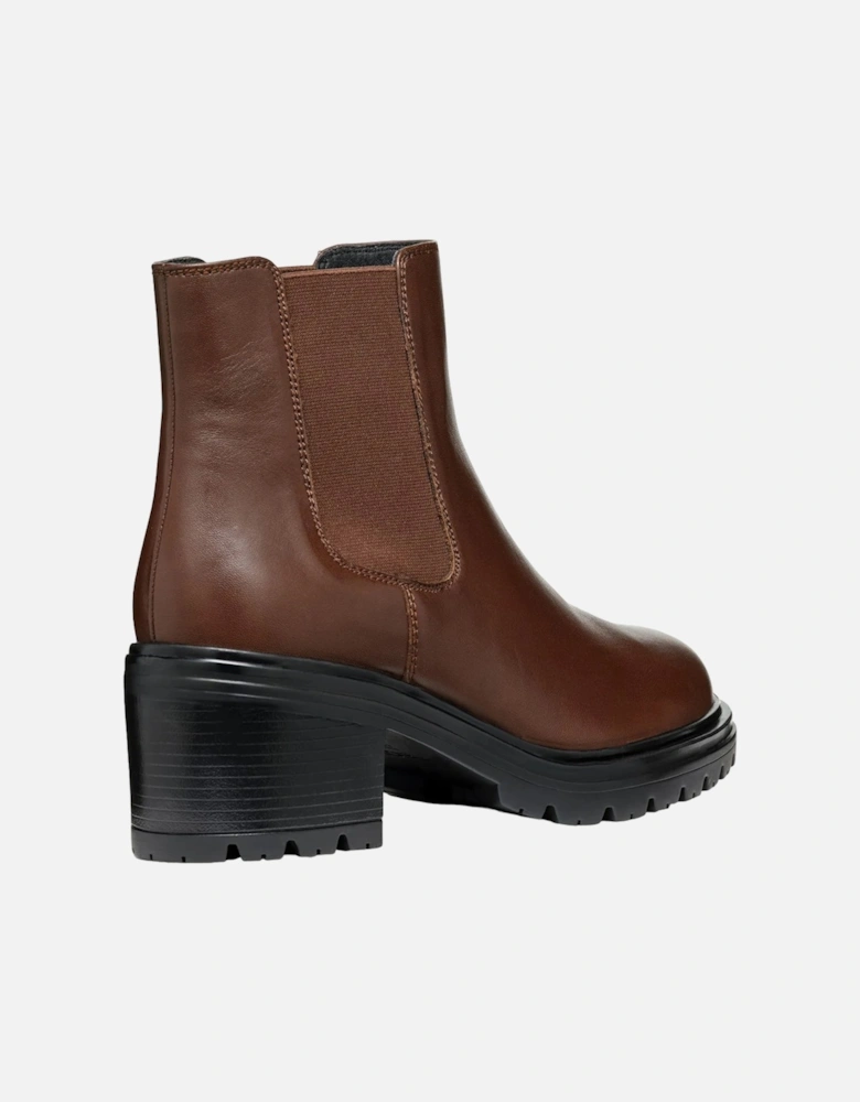 Womens/Ladies Damiana Leather Ankle Boots