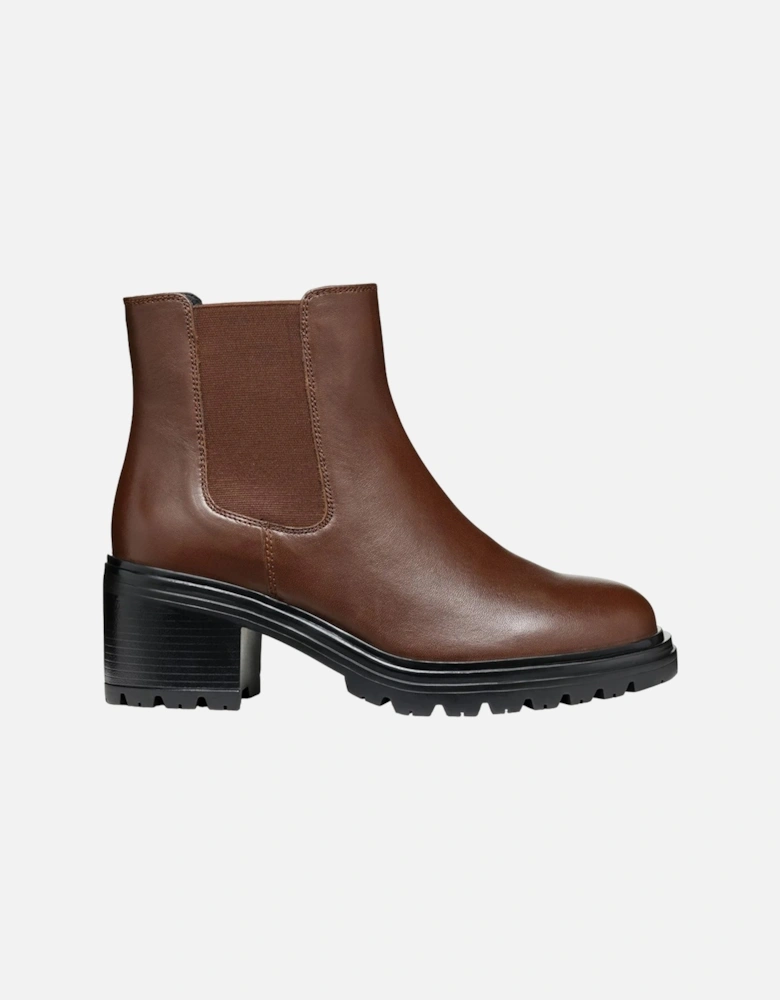 Womens/Ladies Damiana Leather Ankle Boots