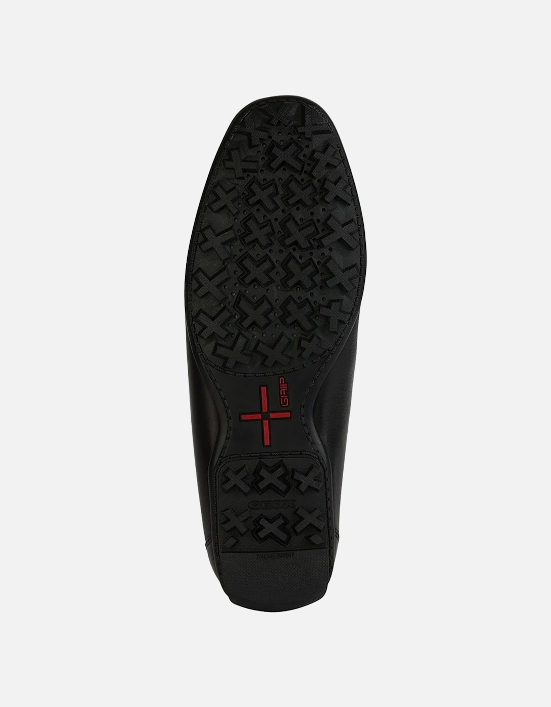 Mens U Kosmopolis Leather Grip Moccasins