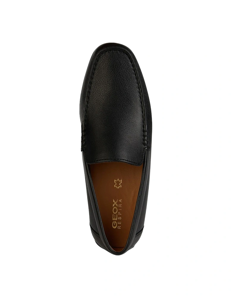 Mens U Kosmopolis Leather Grip Moccasins