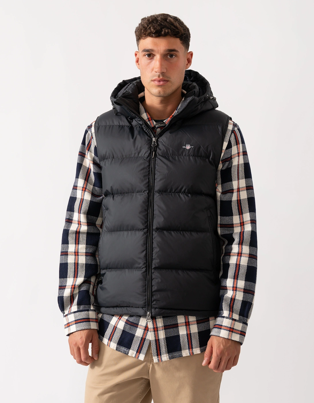 Mens Active Cloud Puffer Vest - 5 Black, 2 of 1