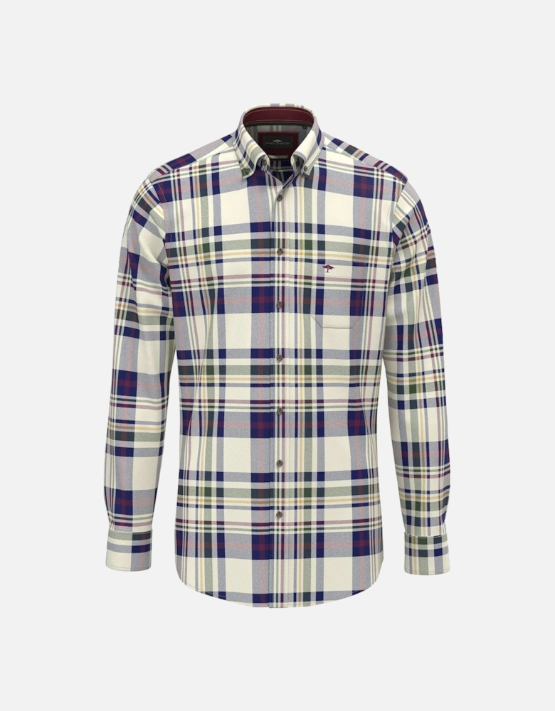 Fynch-Hatton Long Sleeved Shirt Deep Merlot