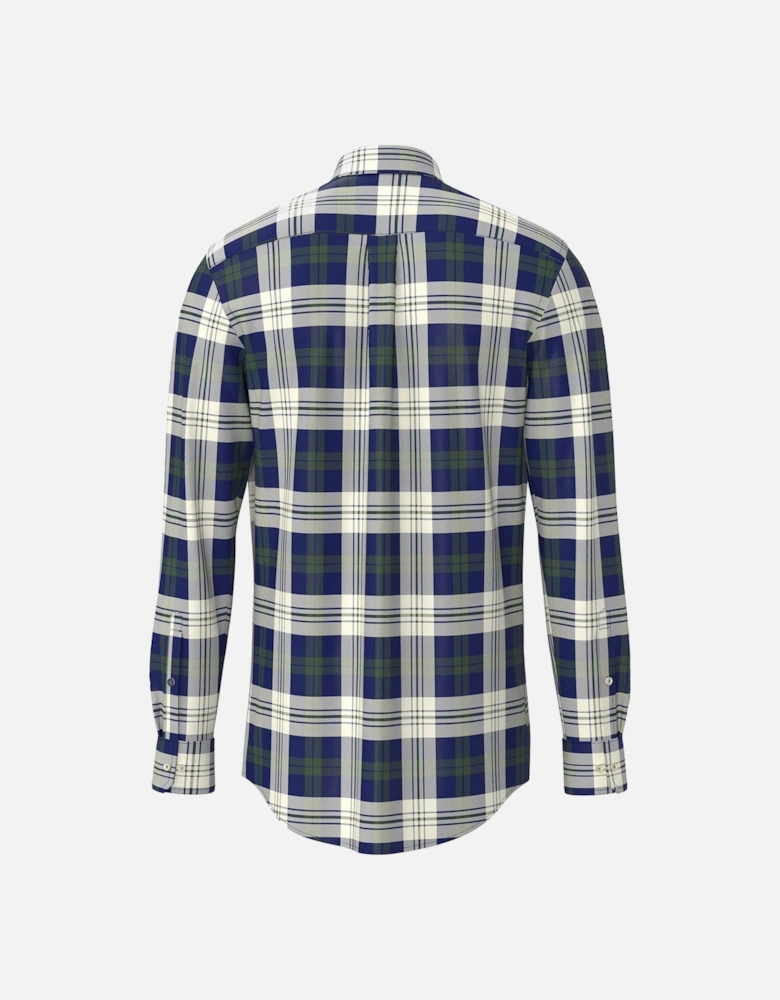 Fynch-Hatton Long Sleeved Shirt Dark Leaf