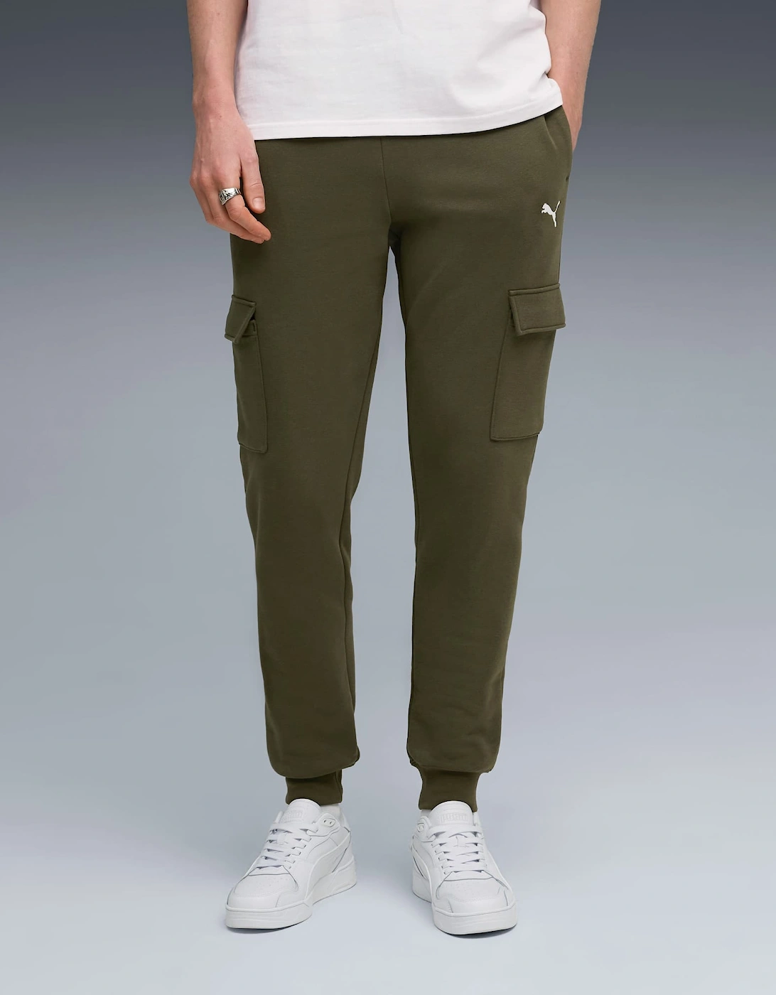 Small Logo Fleece Cargo Pants, 3 of 2