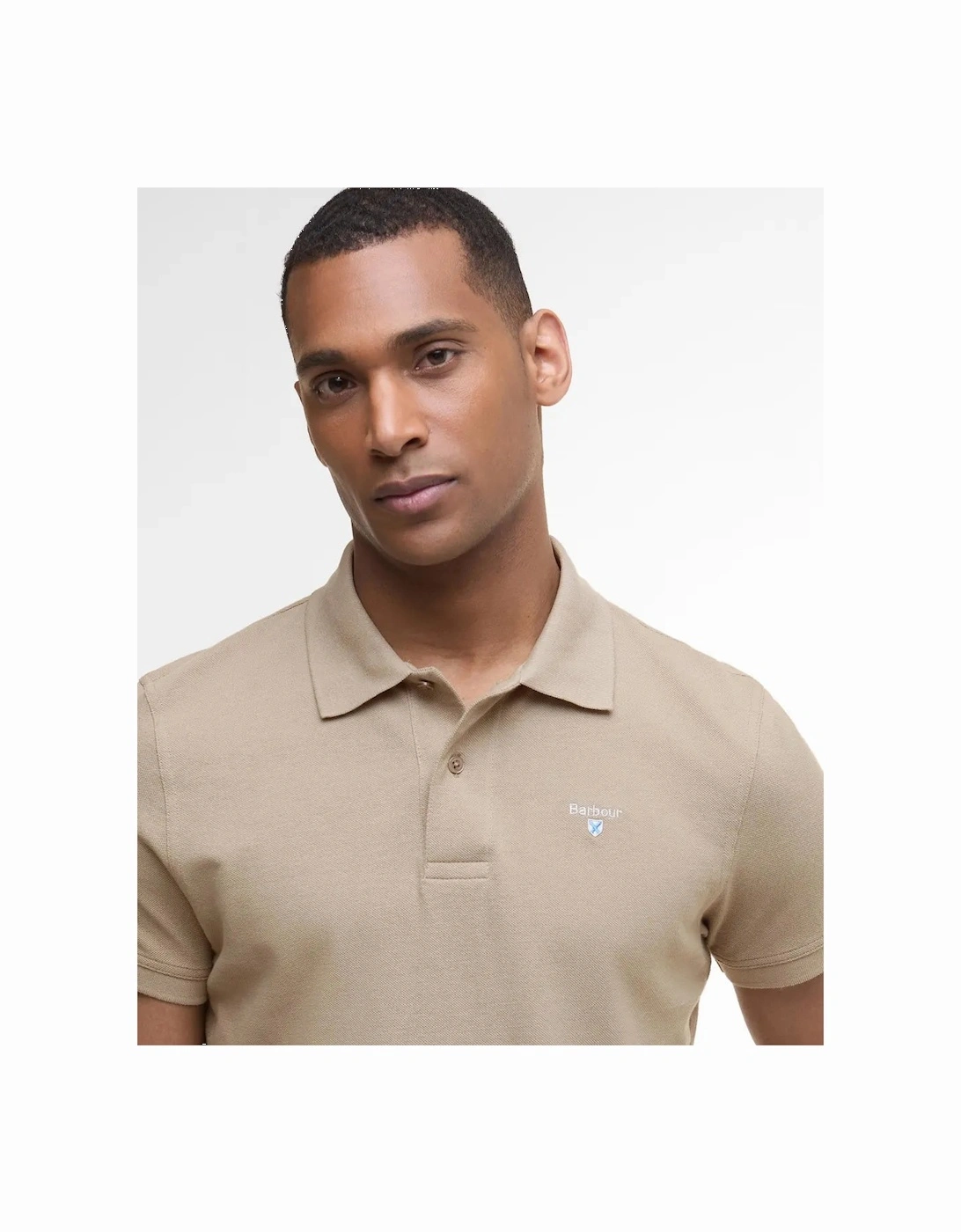 Sports Polo Shirt - Washed Stone