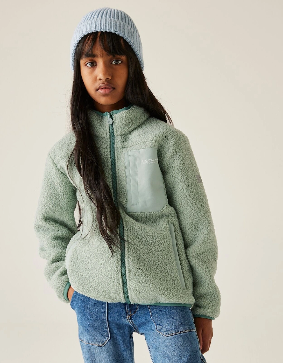 Kids Frankie Warm Full Zip Fleece, 2 of 1