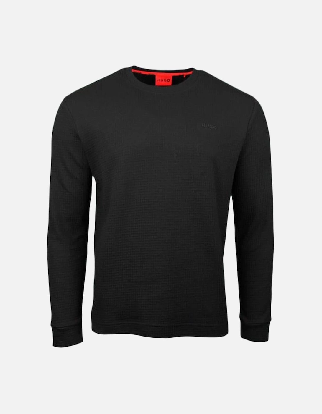 Hugo Austin Long Sleeve T-Shirt, Black, 3 of 2