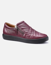 Dark Cherry Leather
