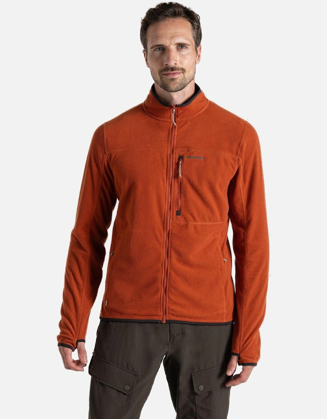 Mens NosiLife Spry Full Zip Fleece, 2 of 1