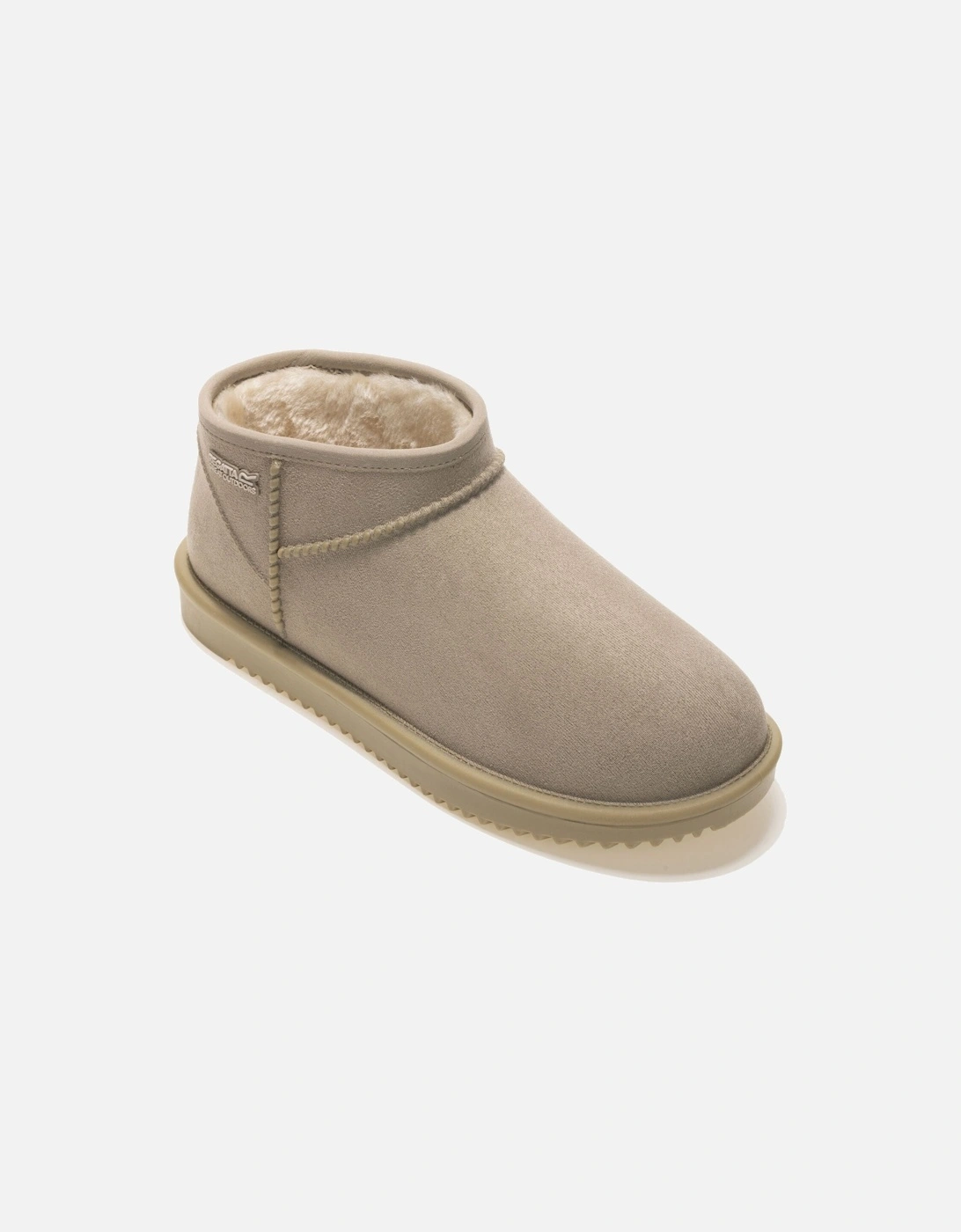 Womens Risley Short Waterproof Fur Lining Mule, 2 of 1