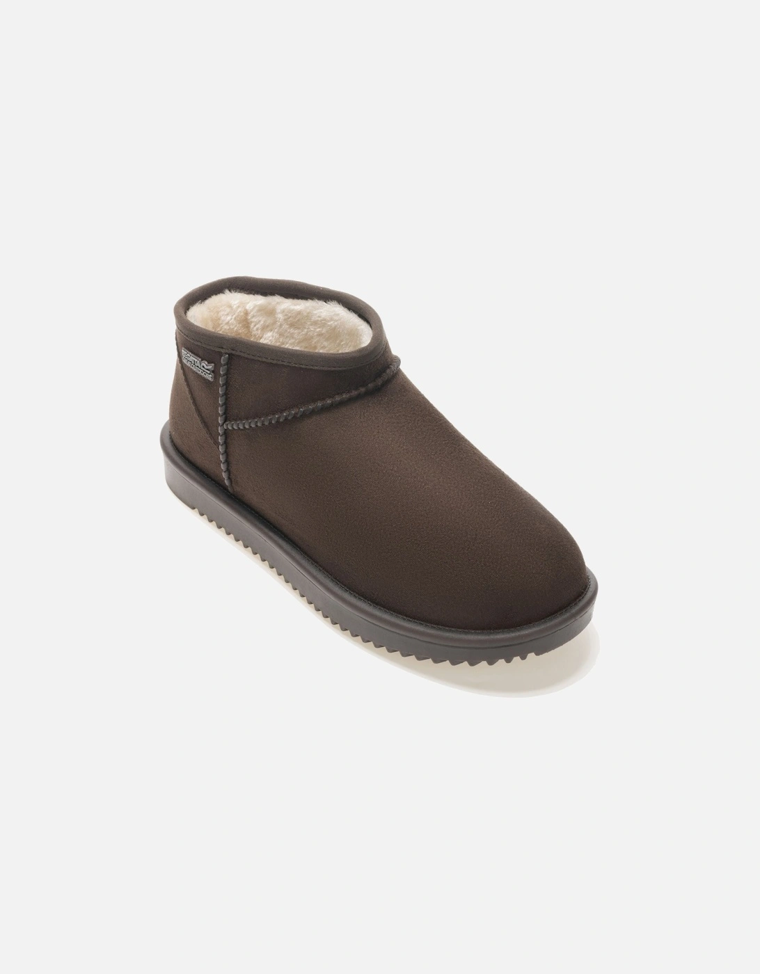 Womens Risley Short Waterproof Fur Lining Mule, 2 of 1