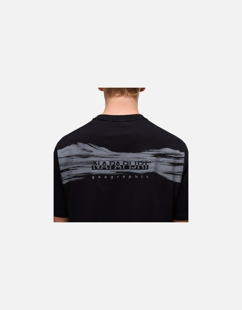 Back Graphic T-Shirt Black