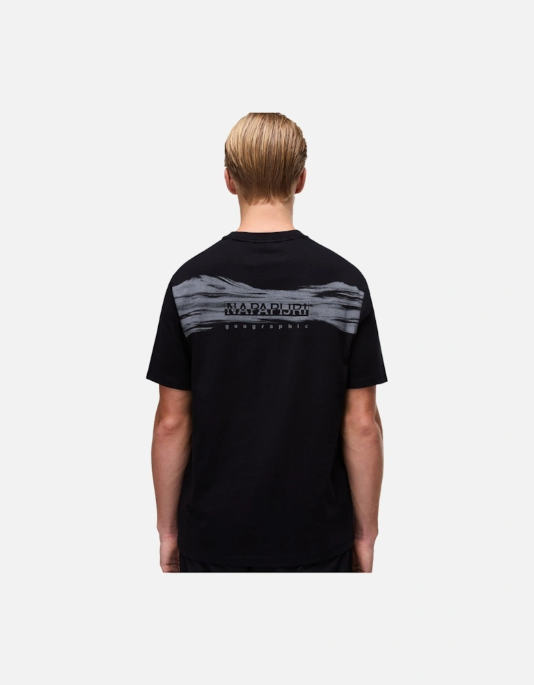 Back Graphic T-Shirt Black