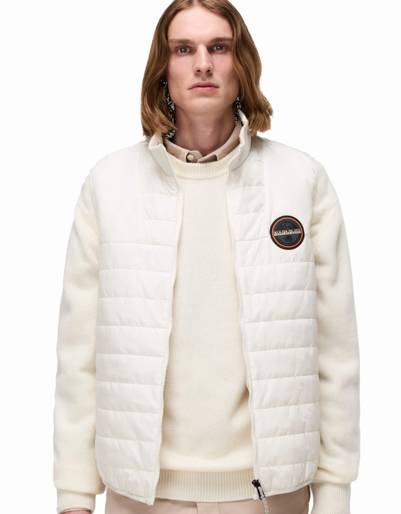 Tosa Vest Gilet Off White Beige