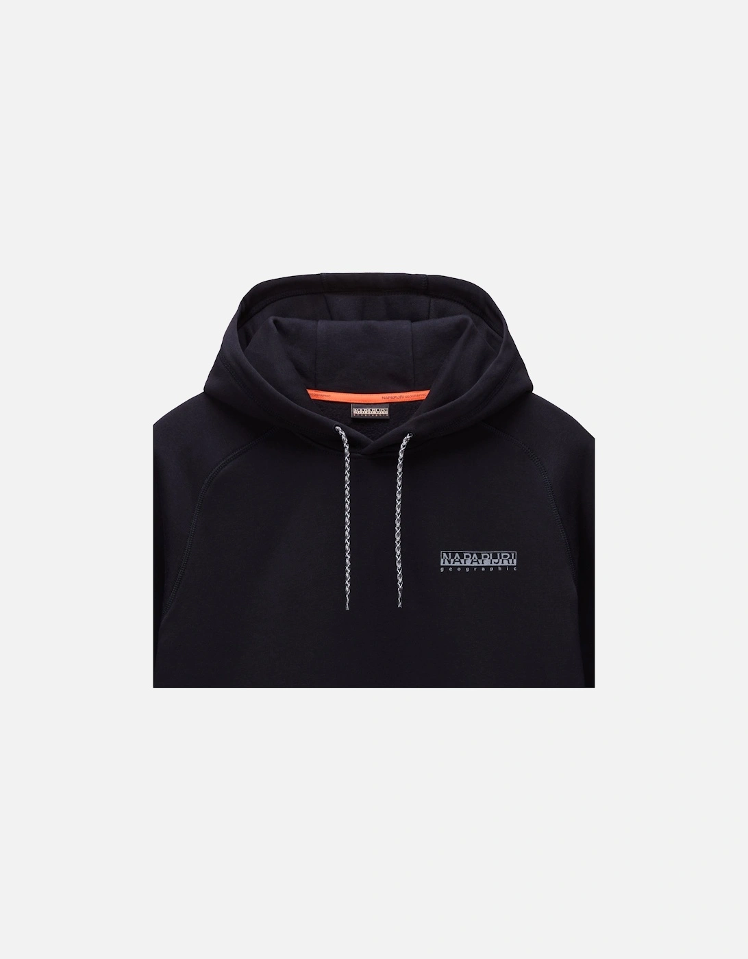 Back Graphic Hoodie Black
