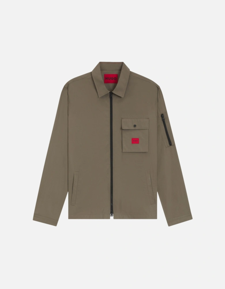 HUGO Emmond Overshirt 032 Medium Grey