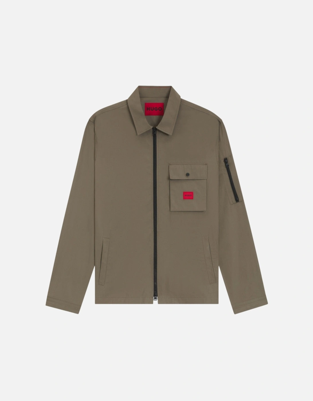 HUGO Emmond Overshirt 032 Medium Grey, 5 of 4