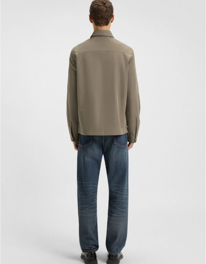 HUGO Emmond Overshirt 032 Medium Grey