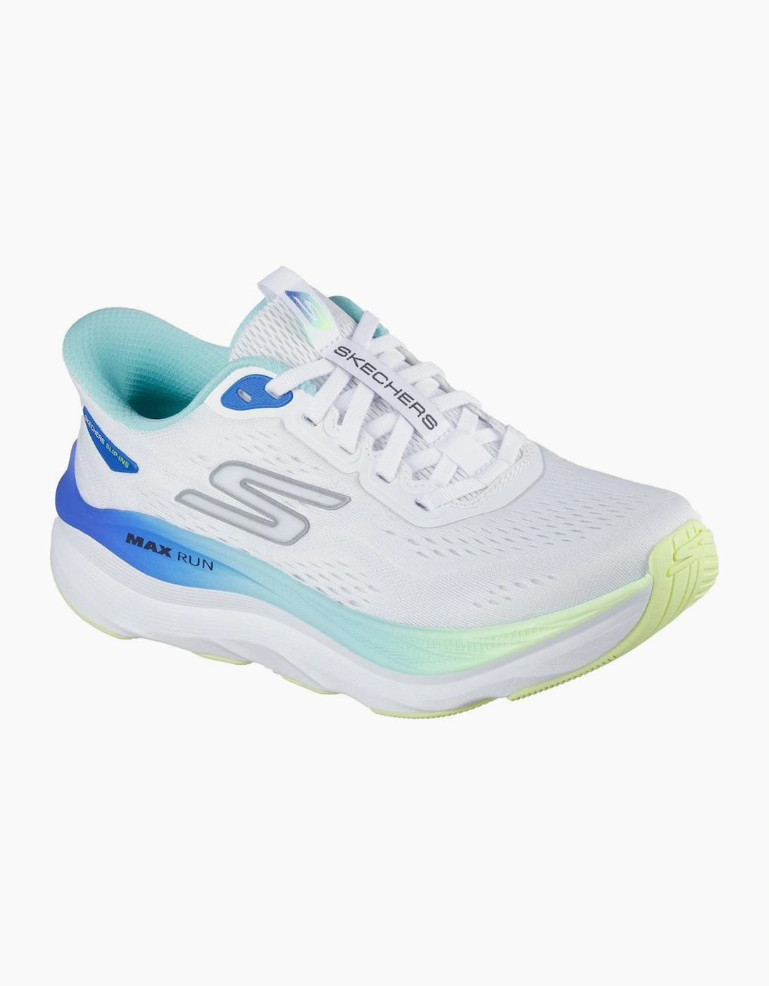 Skechers Women's Max Cushioning Max Run - White - Size: 6