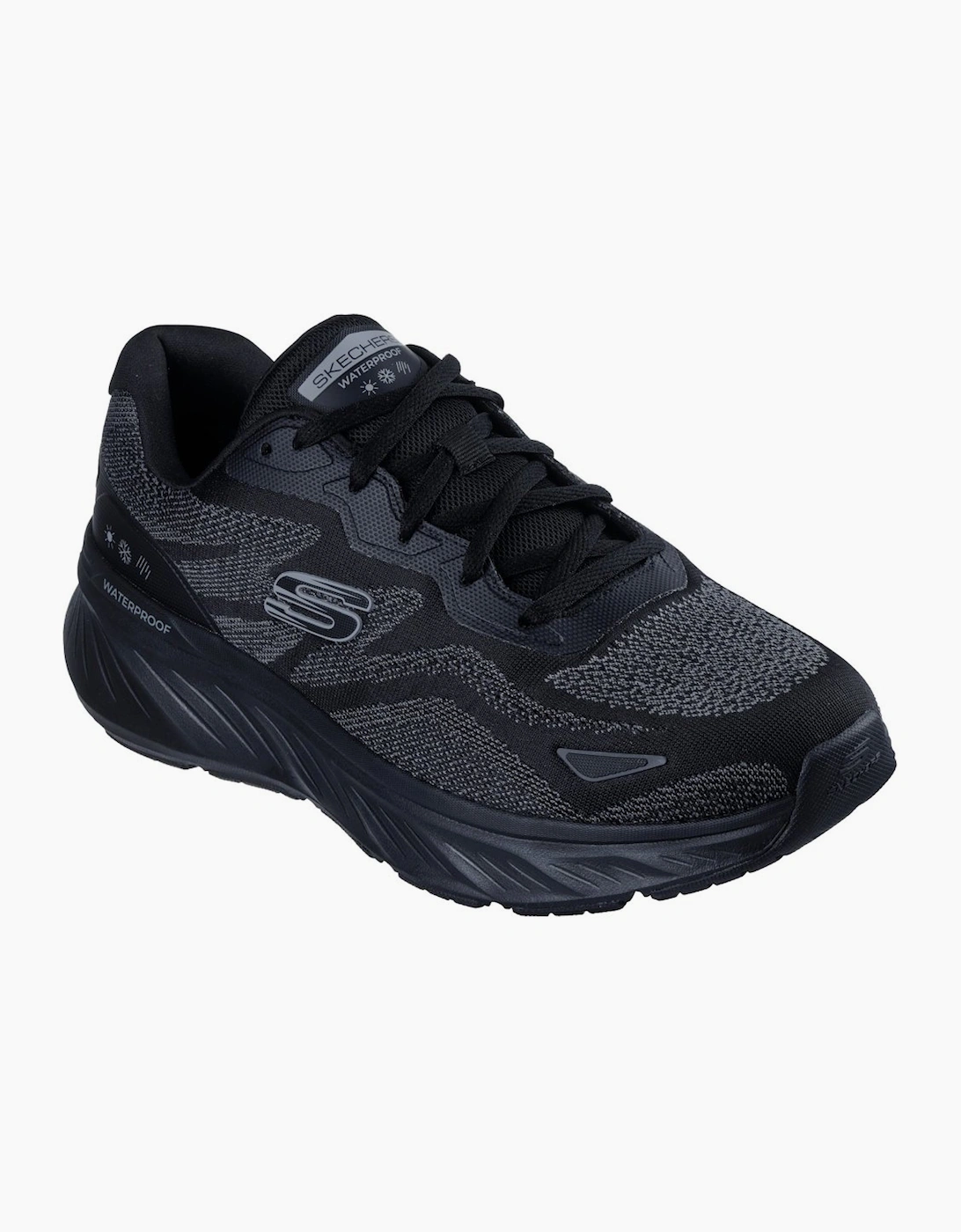 Skechers Men's Black Edgeride Konzo Trainers  Size 10