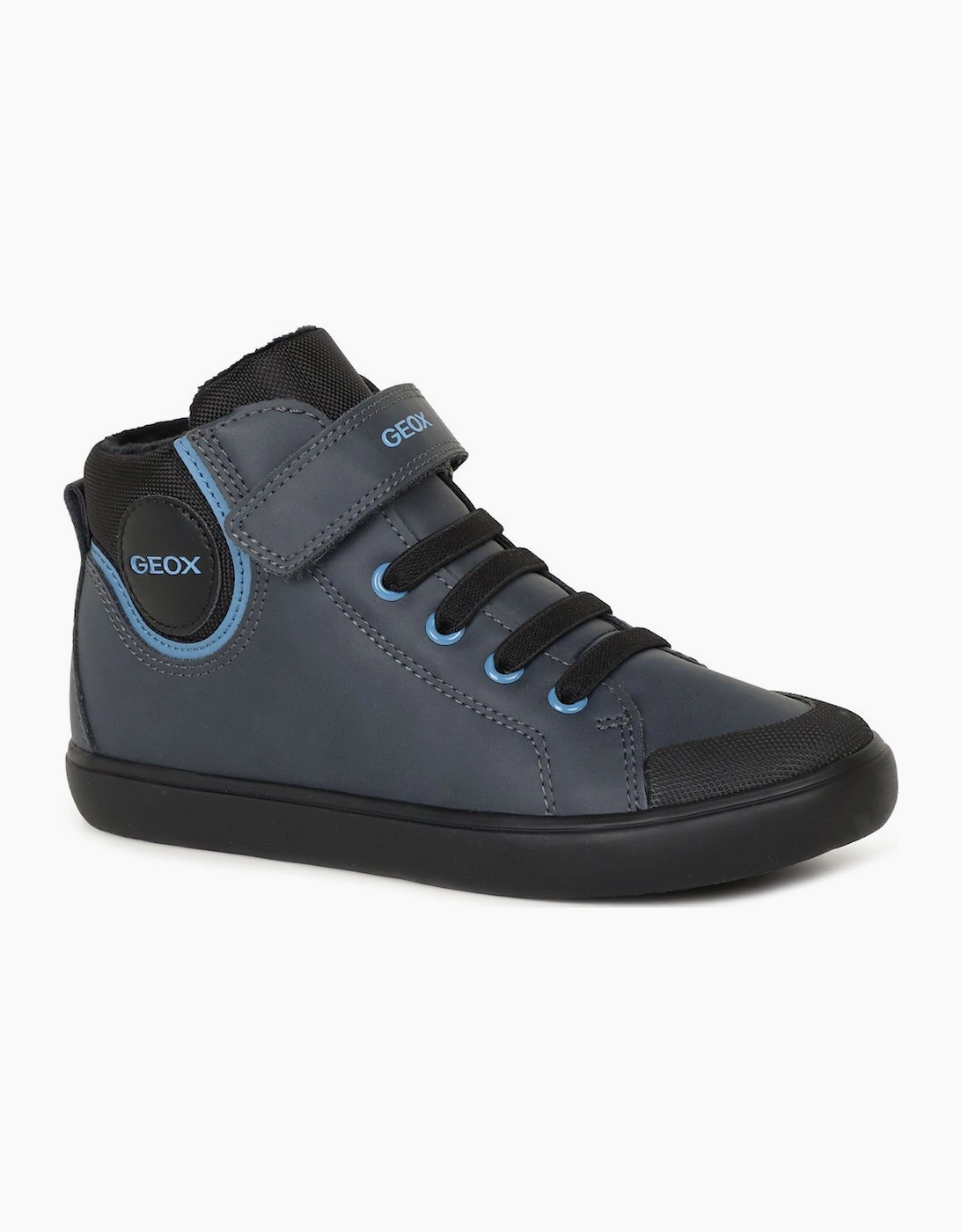 Geox Boys Black 'S Gisli Stylish Boots  F (Standard)/12.5 Size 12.5 Kids