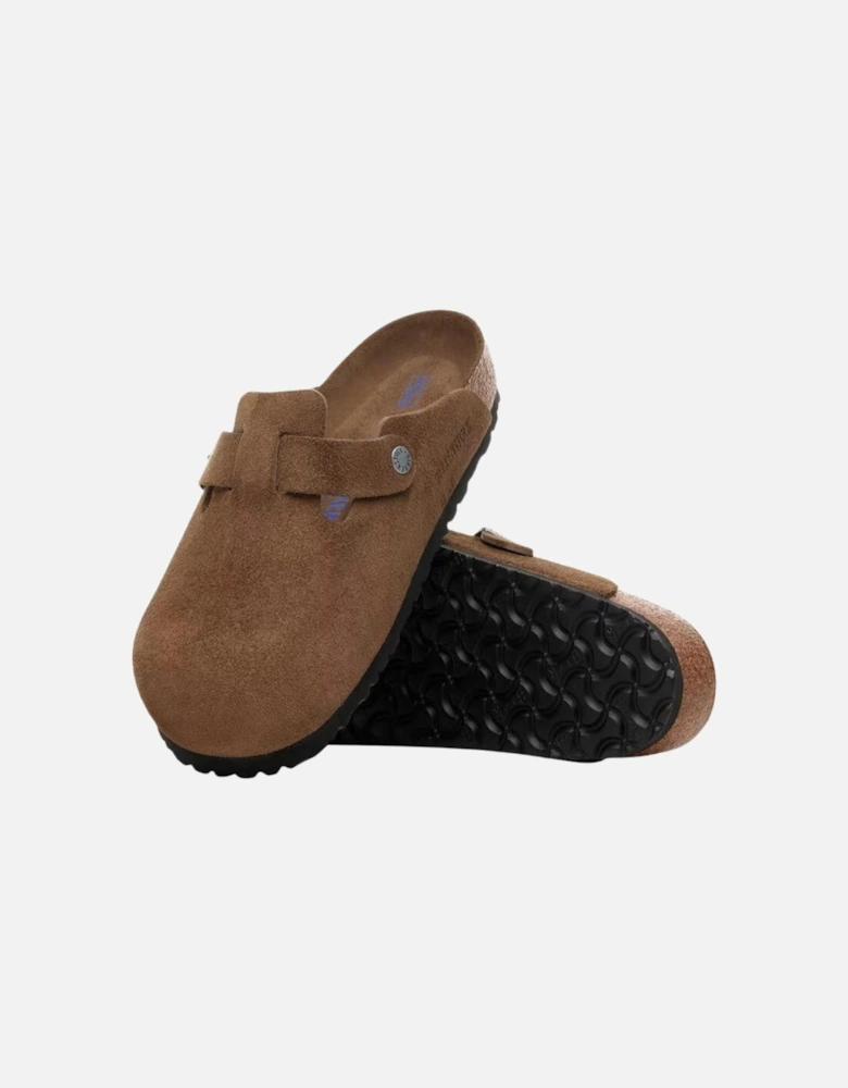 Soft Footbed Suede Leather - Dark Tea Tonal