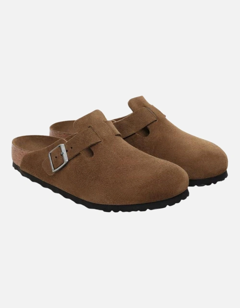 Soft Footbed Suede Leather - Dark Tea Tonal