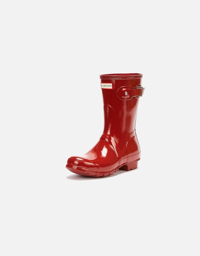 Original Gloss Short Womens Military Red Wellies