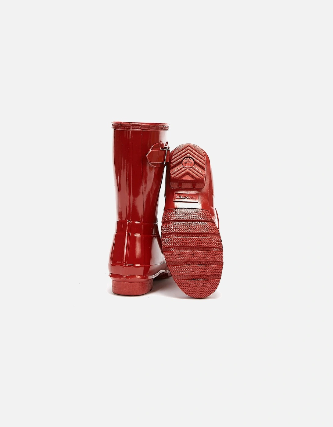 Original Gloss Short Womens Military Red Wellies
