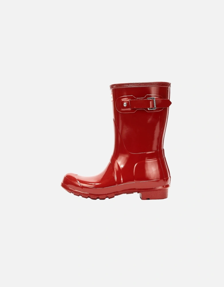 Original Gloss Short Womens Military Red Wellies