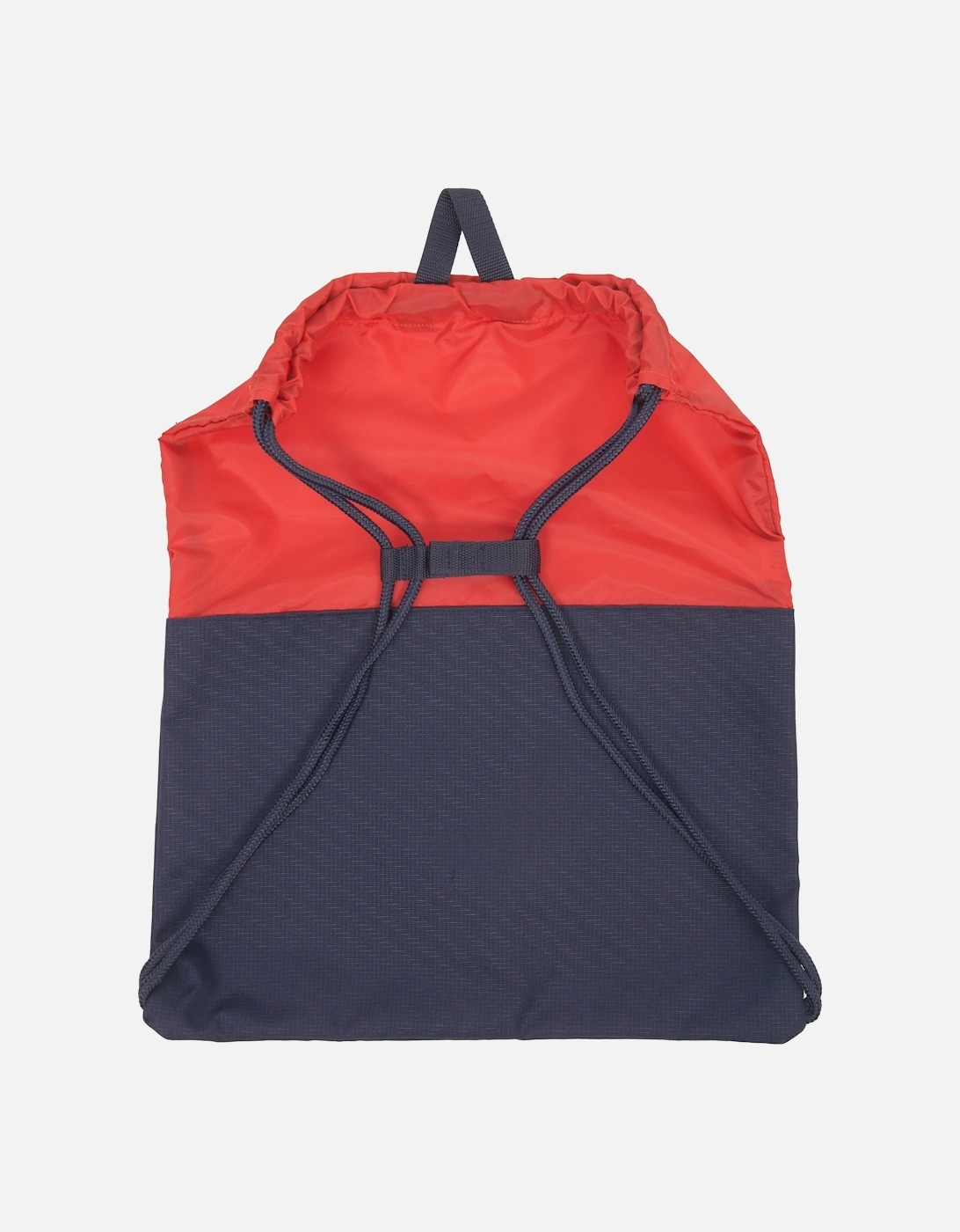 Gym Bag Zipped Front Pocket Red/Navy