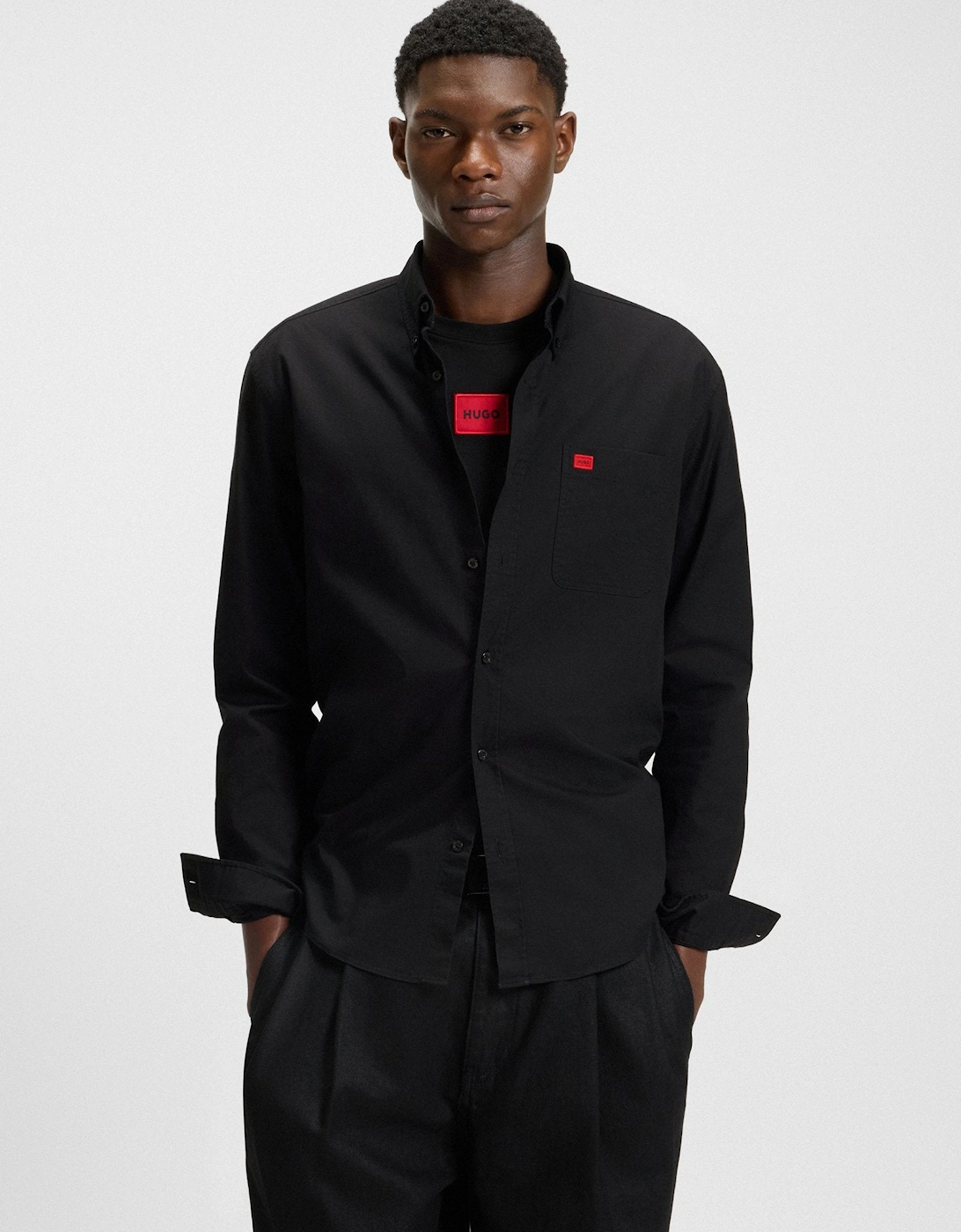 HUGO Evito Shirt 004 Black