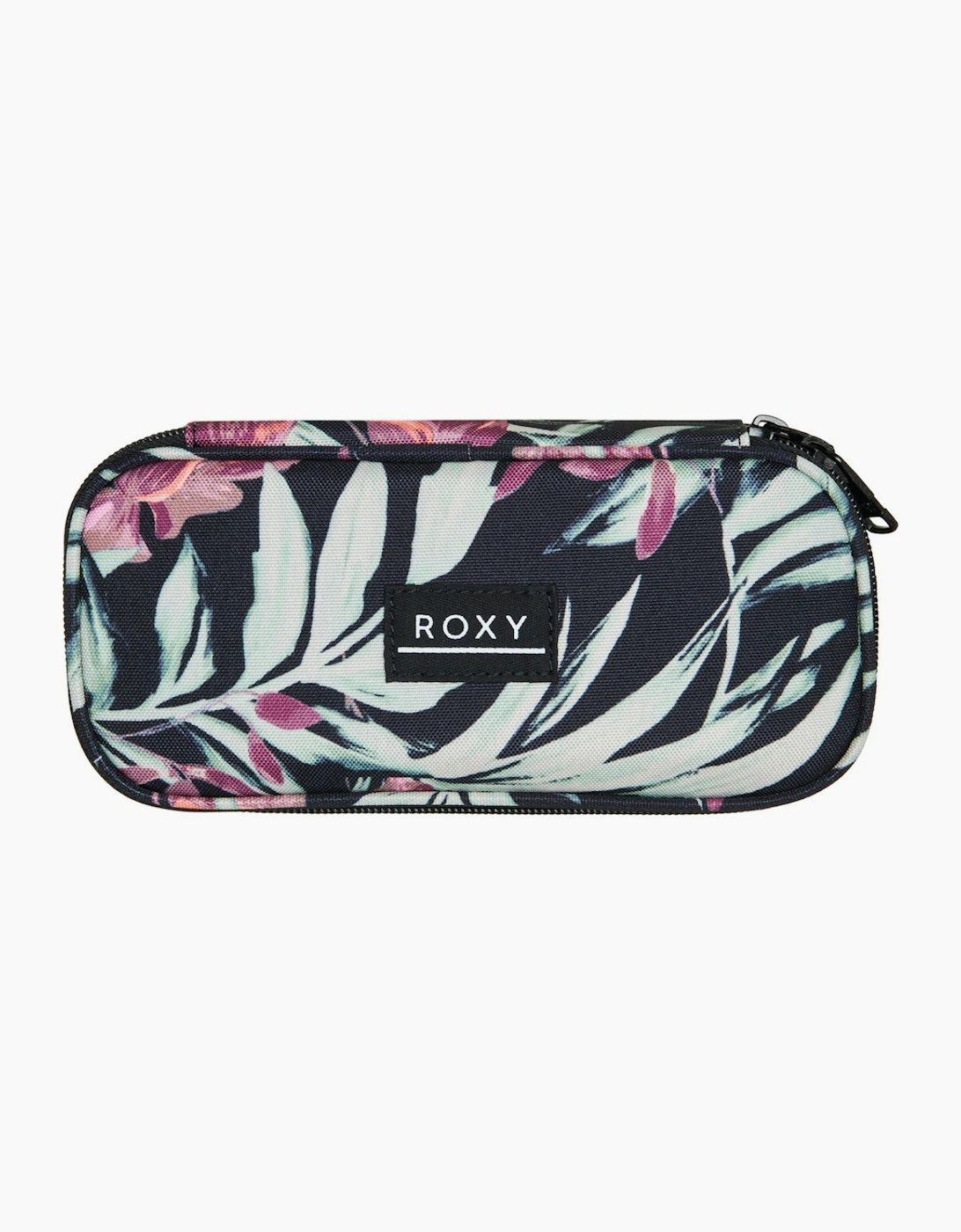 Roxy Girls Anthracite Wind Floral 'S Womens Take Me Away Pencil Case - Size: One Size Kids