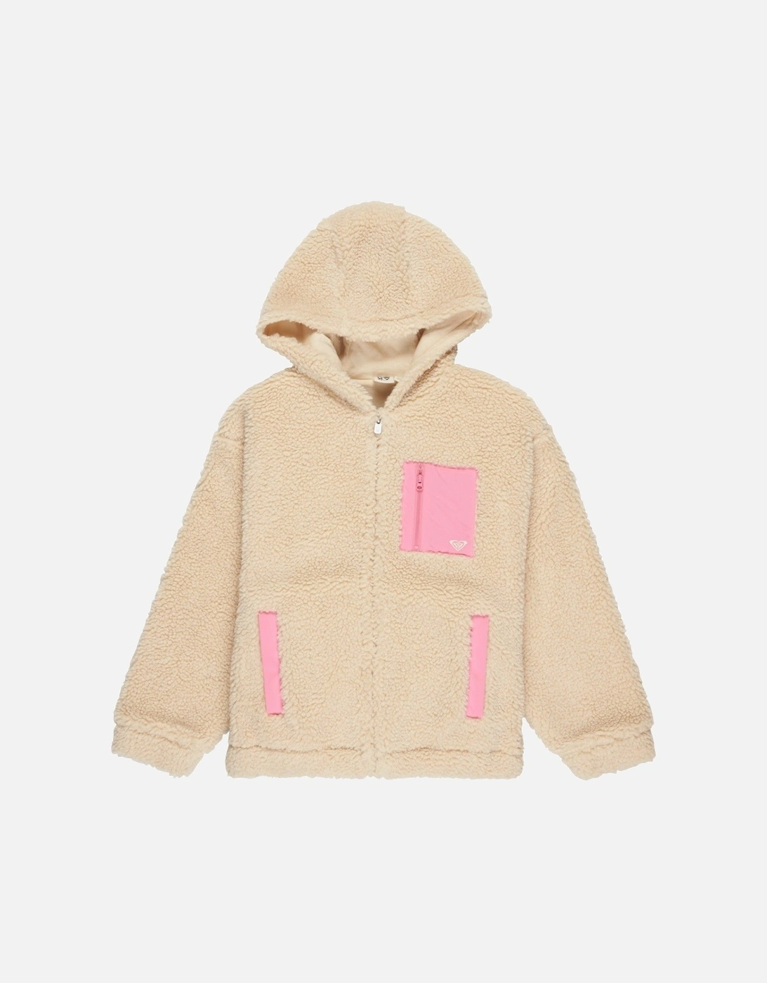 Kids Perfect Cloud Hooded Polar Full Zip Fleece, 2 of 1