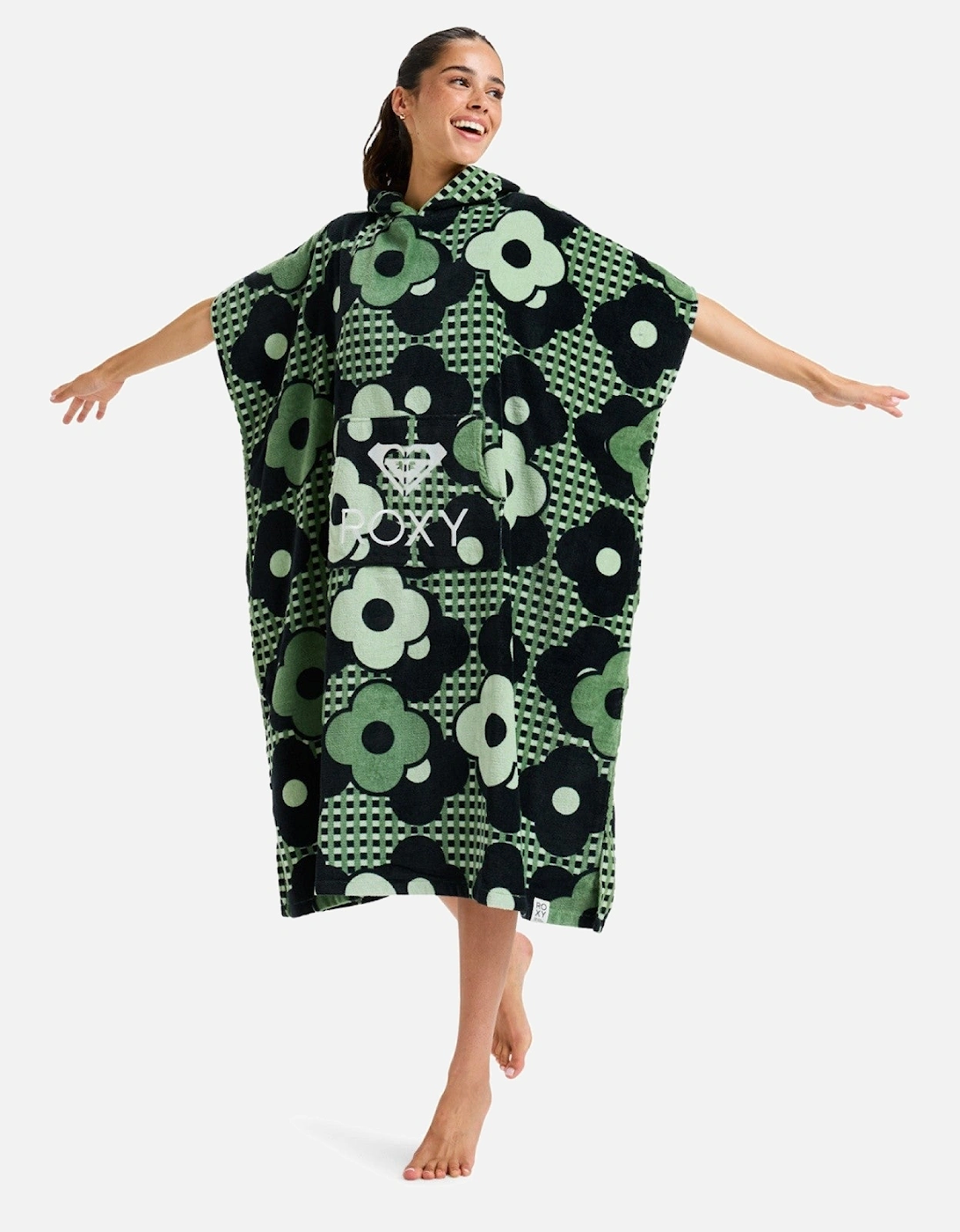 Womens Stay Magical Printed Hooded Changing Robe, 2 of 1