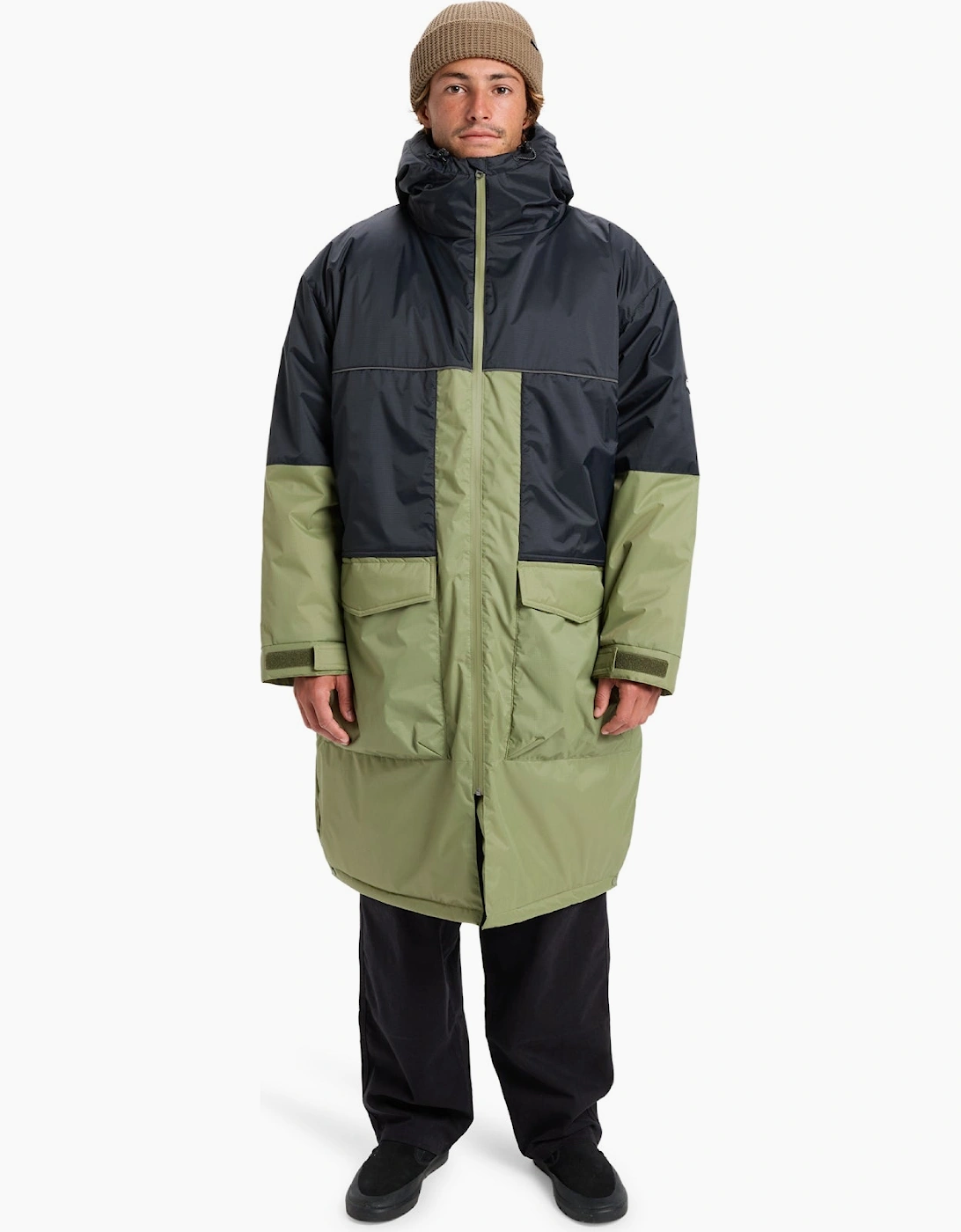 Men's Quiksilver Mens Full Rig Poncho Changing Robe - Grey - Size, 42/Regular