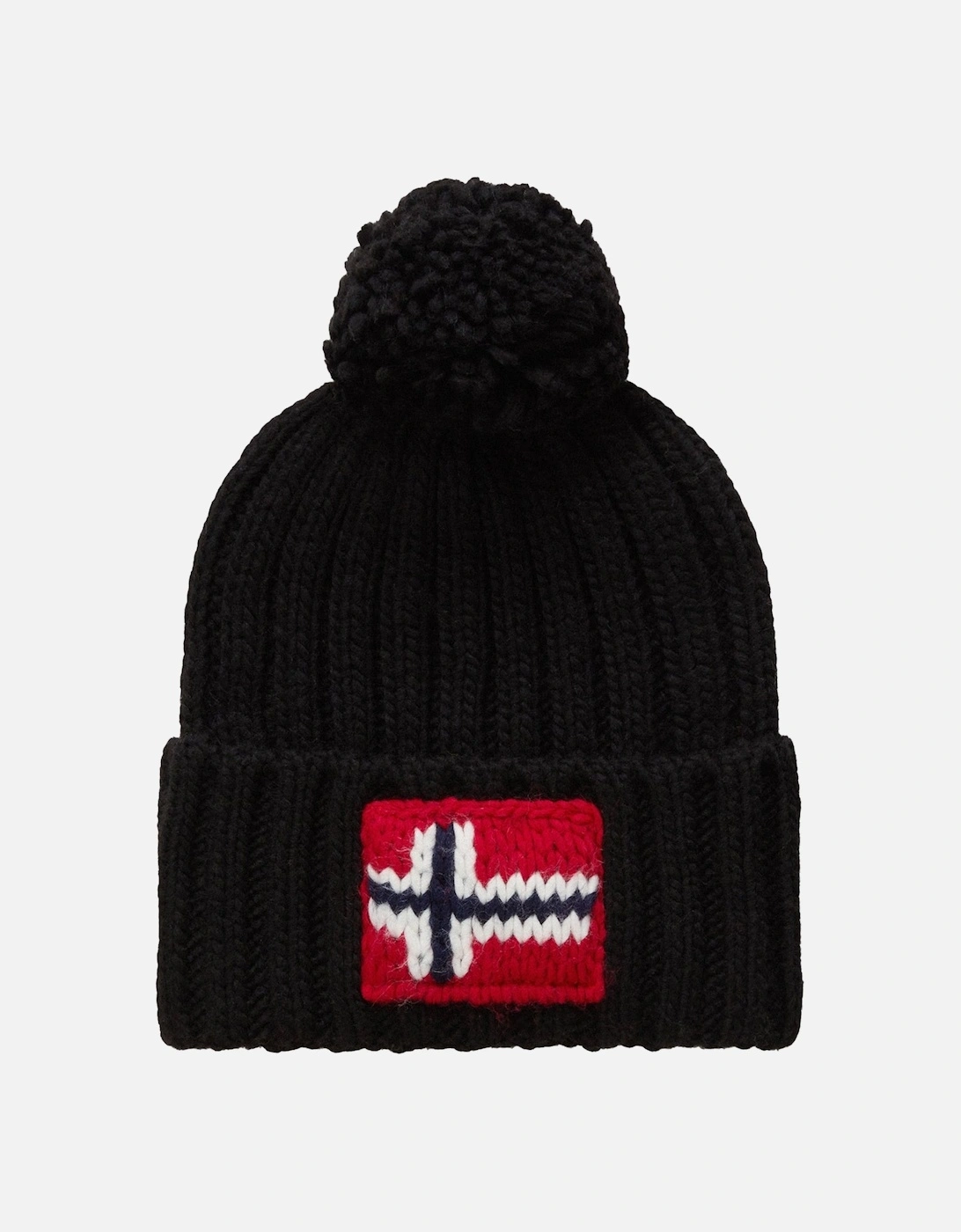 Semiury Bobble Beanie Hat Black, 4 of 3