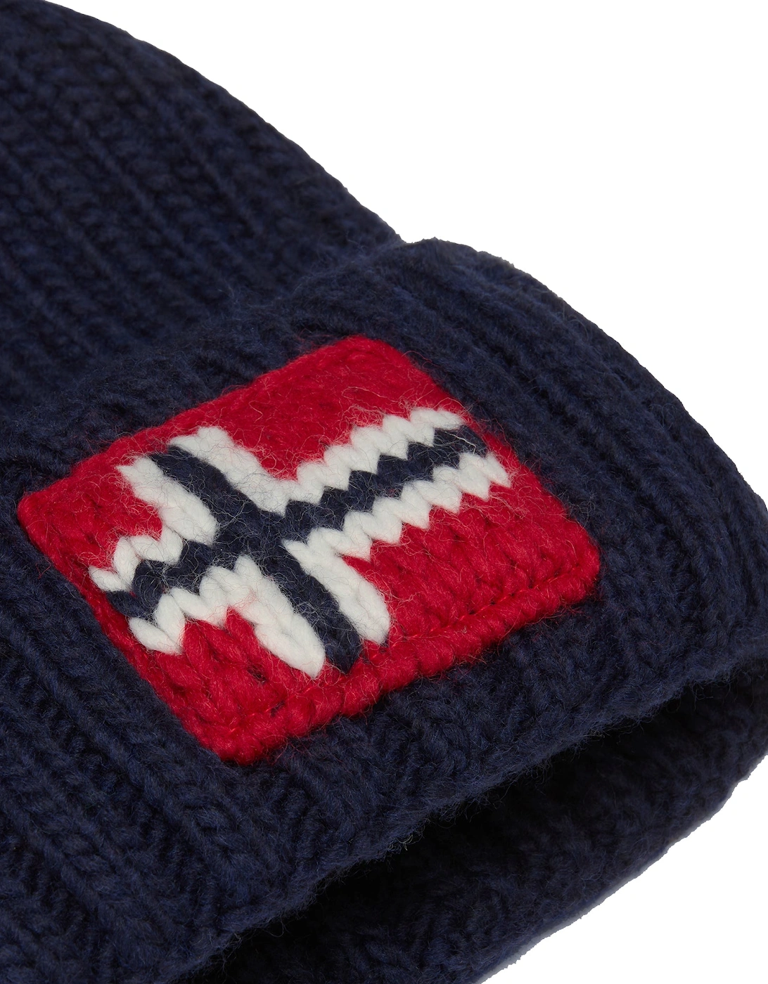 Semiury Bobble Beanie Hat Navy