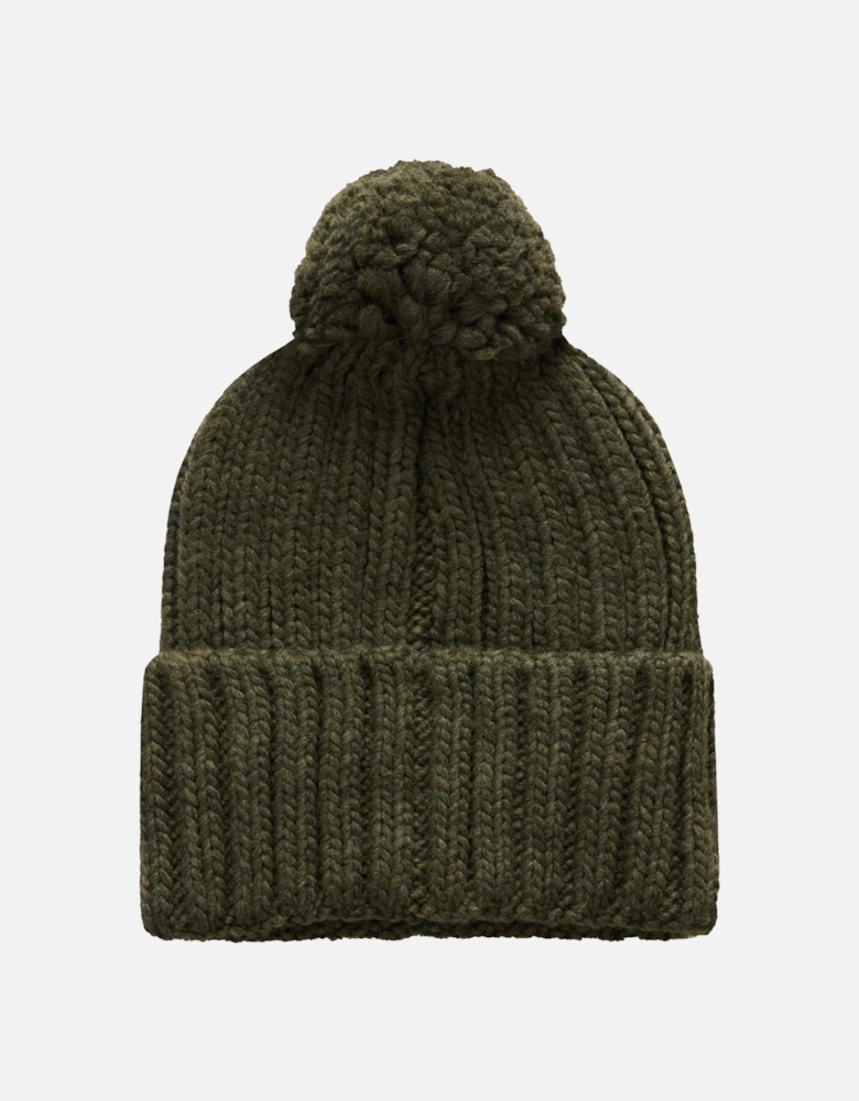 Semiury Bobble Beanie Hat Tea Leaf