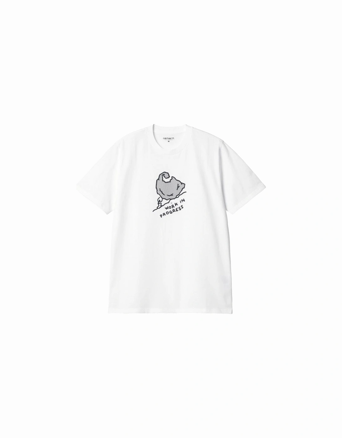 Move On Up T-Shirt White/Black, 2 of 1