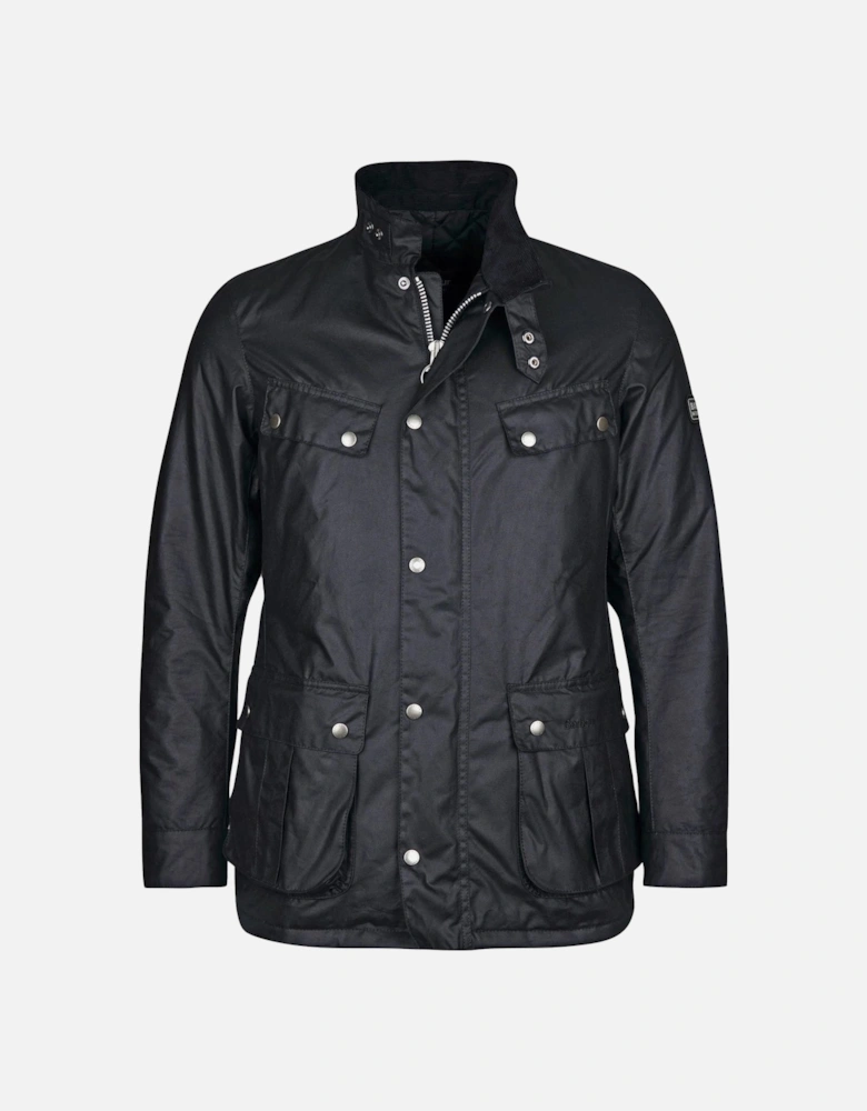 Tourer Duke Waxed Jacket Black