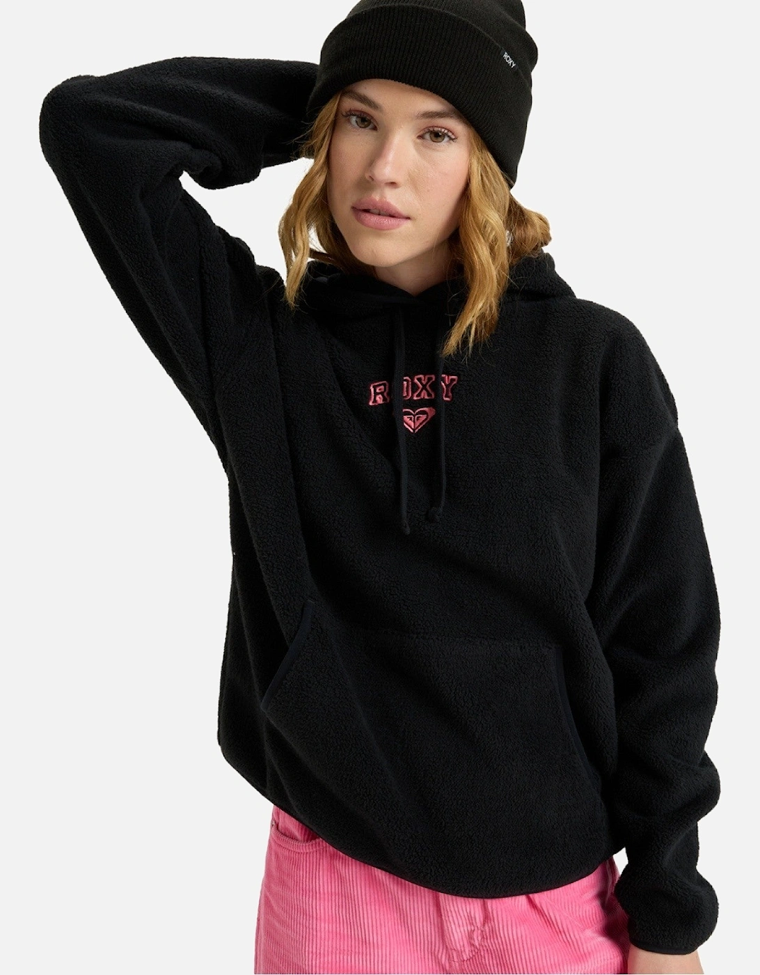 Womens Cool Calling Polar Fleece Hoodie, 2 of 1